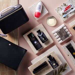 BVLGARI | Emirates First Class Train Case Amenity Kit for Women